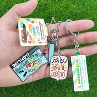 Cadeau d'affaires promotionnel pour logo personnalisé porte-clés en métal porte-clés lettre personnalisée porte-clés personnalisé en alliage de zinc