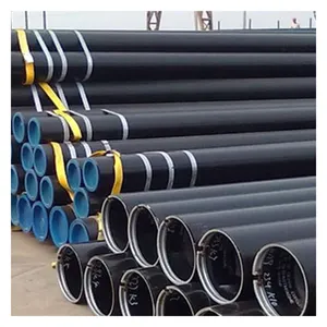 シームレス炭素鋼中国工場主に輸出標準ASTM A53パイプGR Bスケジュール40黒鋼管