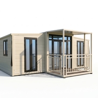 Maison conteneur extensible personnalisée 10 20 30 pieds, cabane modulaire, mini-maison, salle d'exposition