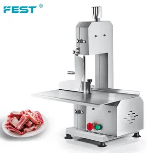 FEST Frozen Foods Chopping Machine Heavy Duty Meat Cutting Bone Sawing Machine Bone Saw Fish Grinder Blade Machine for Butcher