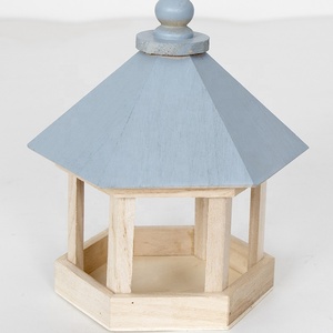 Nichoir en bois d'acacia 100% naturel, <span class=keywords><strong>maison</strong></span> <span class=keywords><strong>de</strong></span> <span class=keywords><strong>repos</strong></span> pour oiseaux en bois, prix raisonnable, décoration d'intérieur - Product Image 3
