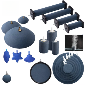 ASC-888水族館エアストーンオゾンディフューザー50x300mmガラスシリンダー屋外デスクトップリビングルームキッチンフィッシュタンク - Product Image 6