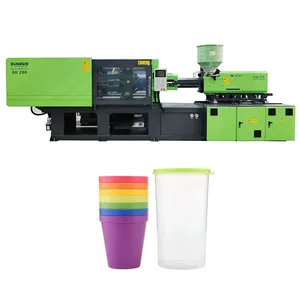 280 Ton Benchtop Injection Moulding Machine Plastic Cup Injection Molder for Sale