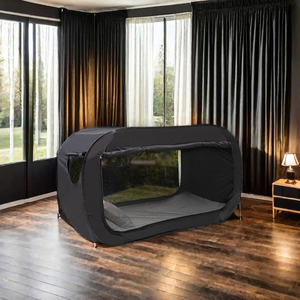 เต็นท์นอนพับได้แบบพกพา ป้องกันยุง สำหรับตั้งแคมป์ในร่มและกลางแจ้ง ผ้าคุณภาพดี ขายส่ง - Product Image 6