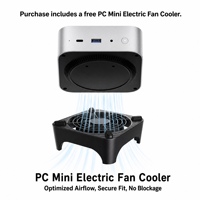 Mini PC CoreNest con AMD Ryzen 5 6600H, 6 Núcleos, 12 Subprocesos, Gráficos Radeon 660M, DDR5, Refrigeración con Doble Ventilador, WiFi 6, Mini Computadora de Escritorio