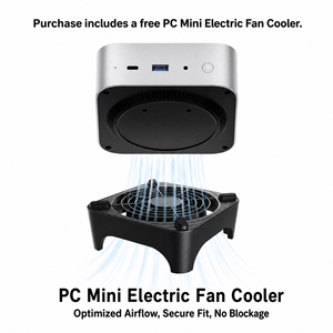 Mini PC CoreNest AMD Ryzen 5 6600H 6 cœurs 12 threads, carte graphique Radeon 660M, DDR5, refroidissement à double ventilateur, WiFi 6, ordinateur de bureau mini - Product Image 4