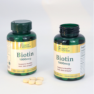 Biotina para el crecimiento del cabello, vitaminas para la piel y las uñas, apoya la salud del cabello, la piel y las uñas, suplemento de biotina de 1000 MCG para adultos - Product Image 5