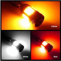 FSYLX 7K 5000LM T20 3030 36SMD Lampe 12V 7440 7443 3156 3157 LED Ampoule Aluminium Blanc Rouge Jaune Conduite Clignotant Feu Stop