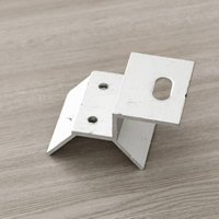 Support de montage photovoltaïque en forme de T en alliage d'aluminium anodisé Hebei Jingshuo JS-T07 6063-T5 pour panneaux solaires