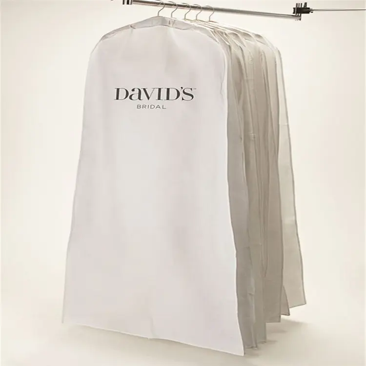 पारदर्शी शादी की रक्षा धूल-सबूत कवर दुल्हन गाउन वस्त्र कवर परिधान बैग के लिए लंबी पोशाक