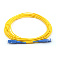 Cordon de raccordement en fibre optique monomode simple SC UPC 3,0 mm