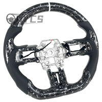 Volant en fibre de carbone forgé sur mesure, nouveau design, pour Ford Mustang S550 6ème génération Coupé 2015-2023 GT 350 500 R Shelby