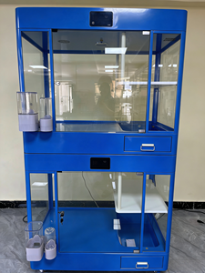 Cage pour chien de luxe en acier inoxydable, capsule spatiale, cabine intelligente, chauffage, purification, désinfection, design moderne et simple, durable, sécurisée - Product Image 3