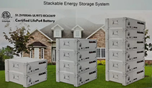 Batería de almacenamiento de energía OEM apilable 10Kwh 20Kwh baterías de litio apilables 48V Lifepo4 batería 48V 200Ah para sistema solar - Product Image 2