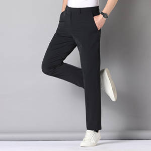 Venta caliente Pantalones de pierna recta para hombres Pantalones transpirables de secado rápido informales - Product Image 3