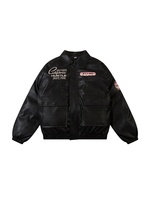 Promotion – Blouson coupe-vent imperméable pour homme, en similicuir, col montant, respirant, écologique, à capuche, style vintage, épais, grande taille