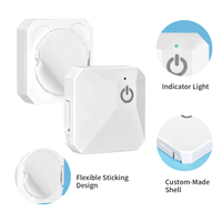 Interruptor de Control Remoto Táctil Inalámbrico, Transmisor RF de 315MHz 433MHz, Controlador de Luz LED Inteligente para el Hogar, Panel de Montaje en Pared