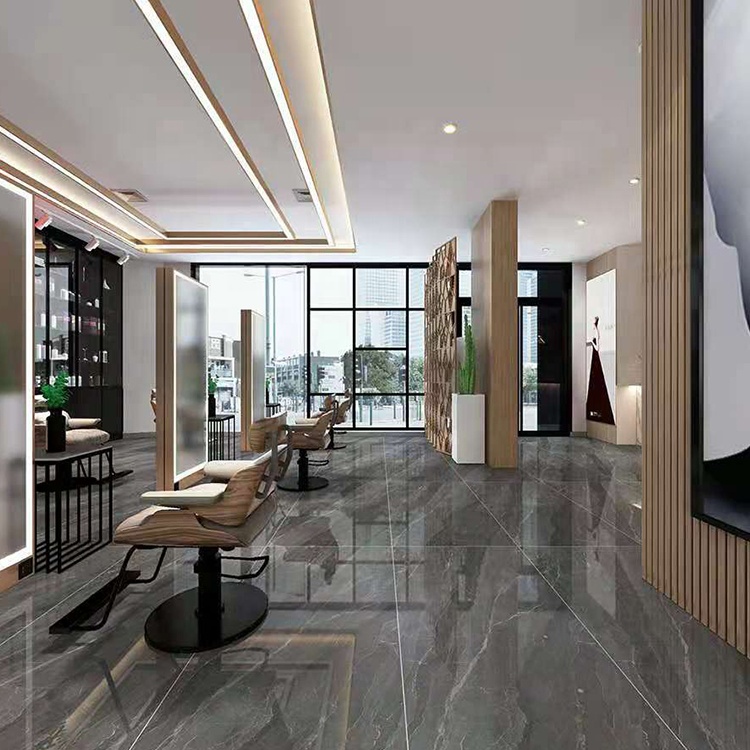 Cheap Gray Grey Continues Pattern Tiles Big Size 750x1500 Floor Ceramic Marbles Floor Tile Porcelain Tile For Floor