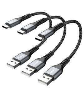 Cable USB SUNGUY Tipo-A a Tipo-C, Cable de Datos Personalizable, Flexible, Carga Rápida de 18W, Cable Cargador USB C - Product Image 6