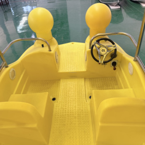 Bote Eléctrico <span class=keywords><strong>de</strong></span> Plástico para Exteriores con Recorrido Acuático, Bote Eléctrico <span class=keywords><strong>de</strong></span> Pato Amarillo <span class=keywords><strong>de</strong></span> Alta Calidad con Dos Baterías en Venta - Product Image 6