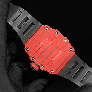 Reloj de Alta Gama, Clásico y Moderno, con Caja de Cerámica Negra y Correa de Lona, Reloj Mecánico Deportivo para Hombre - Product Image 4