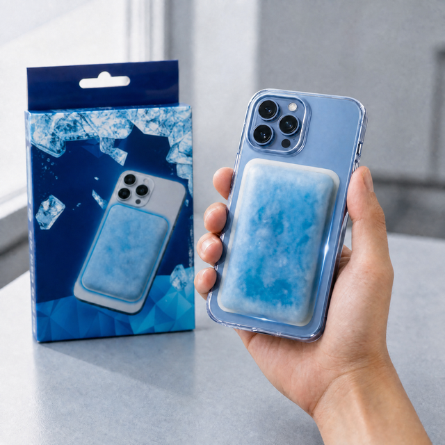 CHANGBEI Universal Compatibility PCM Thermal Protection Gel Pad Reusable Phone Cooling Ice Pack for Smartphone