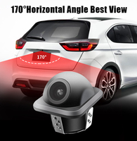 Chip CCD HD impermeable para coche, Mini cámara de visión trasera de respaldo inverso para vehículo, imagen de estacionamiento