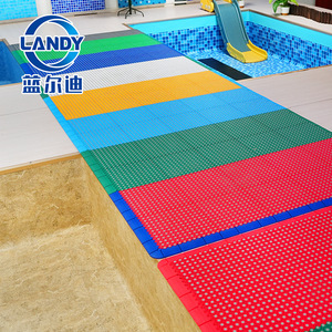 Tapis de sol rectangulaires antidérapants et colorés Landy Kids avec amorti élastique pour salles de jeux - Product Image 3
