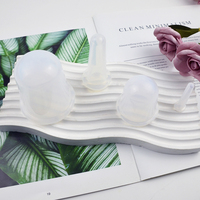 Offres Spéciales 4 pièces ensemble de ventouses pour le visage en silicone Kit de tasses de Massage sous vide pour le corps, le visage, le cou, le dos et les yeux