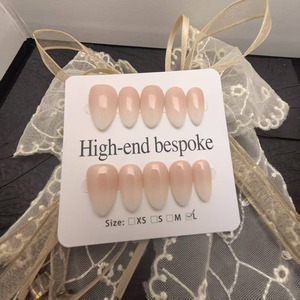 <span class=keywords><strong>Uñas</strong></span> Postizas de Almendra Artificiales al por Mayor, Patrones Tallados y Pintados a Mano, Suministros para <span class=keywords><strong>Uñas</strong></span>, Estampado de Leopardo, Popular - Product Image 4