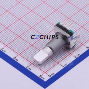 EC11N1520402 Rotary Encoder Through hole Component (THT) Switch - Product Image 1