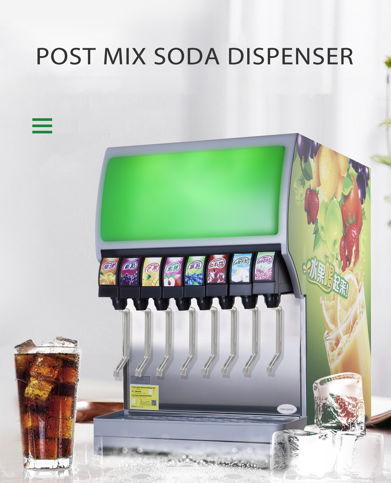 邦楽 Soda! Soda! Soda! Soda fountains 邦楽 Soda! Soda! Soda! Soda fountains 8 Valves Large Size