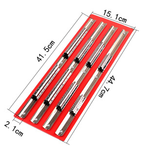 Steel Socket <strong>Holder</strong> Durable 1/4dr 3/8dr 1/2dr 4 Rows <strong>Handy</strong> Organizers Storage Trays For Tools - Product Image 4