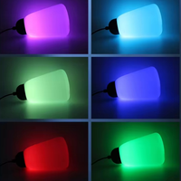 Lampe de plafond extérieure LED SHIJI IP67 pour aménagement paysager, décoration de Noël, lampe à boule soufflée à effet respirant