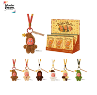 Twinkle Twinkle Série Savoure le Moment Mini Biscuits Fraîchement Cuisinés Pendentif en Peluche Boîte Mystère pour MART Carton