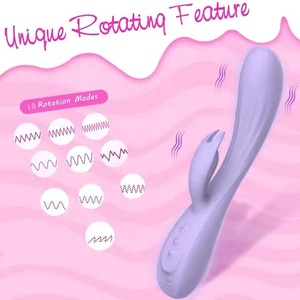 <strong>G</strong>-<strong>Spot</strong> <strong>Rabbit</strong> <strong>Vibrator</strong> Clitoris <strong>G</strong>-<strong>spot</strong> Stimulation Waterproof Dildo <strong>Vibrator</strong> 10 Powerful Vibration Massager for Women - Product Image 3