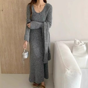 Nuovo Abito in Maglia per Donna, <span class=keywords><strong>un</strong></span> Outfit Autunnale e Invernale <span class=keywords><strong>di</strong></span> Alta Gamma per l'Inizio della Primavera - Product Image 4