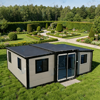 Maison préfabriquée de luxe FLKT à prix d'usine, conteneur extensible de 20 pieds et 40 pieds, maison conteneur pliable, mini-villa modulaire