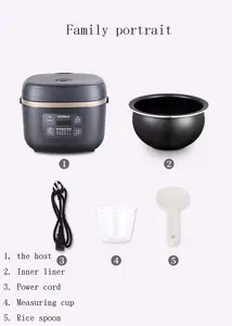 Антипригарная сковорода на 4 л можно использовать для теплоизоляции, умная многофункциональная рисоварка, портативный барабан, рисоварка, рисоварка