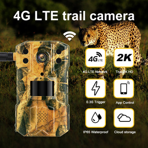 4G LTE 0.3s temps de déclenchement 128GB cellule de Vision nocturne <span class=keywords><strong>cellulaire</strong></span> cerf jeu de suivi de la faune Wildkamera piège Trail <span class=keywords><strong>chasse</strong></span> caméra solaire - Product Image 4
