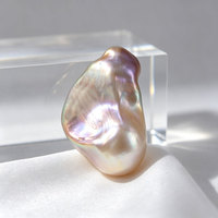Perles baroques d'eau douce naturelles de qualité AAAA, 17-24 mm, blanches, multicolores, violettes, grandes, irrégulières, sans trou, pour la fabrication de bijoux