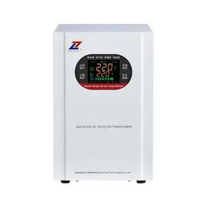 ل أدوات دقيقة استخدام GBK-4000VA 4KW المحمولة مرحلة واحدة AC 220V إلى 220V العزلة محول الجهد 4000W