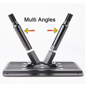 A4 B8 Modelo 08-15 Parachoques delantero Gancho de remolque Matrícula Soporte reubicado Marco de matrícula - Product Image 5