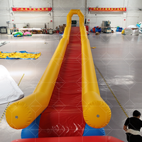 Parc gonflable géant de glissière d'eau de Costzon pour le cadeau de fête de piscine d'amusement extérieur d'arrière-cour d'enfants