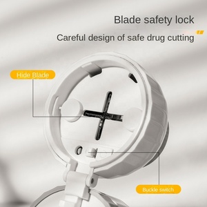 Wholesale Medibox Portable PP Medicine Cutter One-to-Quarter <b>Tablet</b> Artifact Plastic Sub-Packaging with Convenient Packaging - Product Image 6