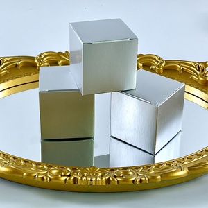 Multi-Size Foldable <strong>Cardboard</strong> Square Gift <strong>Box</strong> for Candy Soap Jewelry Wedding <strong>Decor</strong> Custom Corporate Favor Packaging - Product Image 6