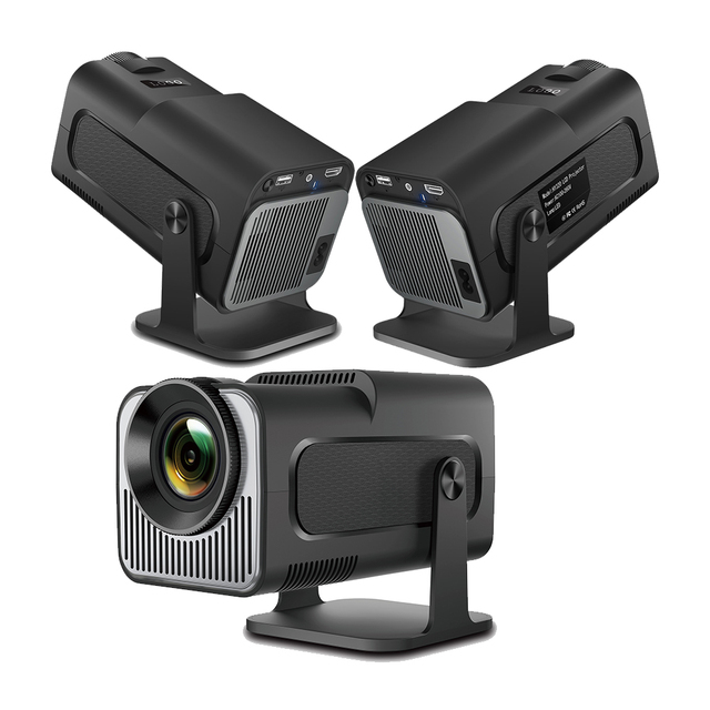 Portable Home Theater Lcd Smart Android Projetor Hy320 Mini Android Proyector 4k Video Projector Hy320 Mini Projector 4k