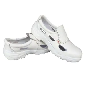 <strong>White</strong> No Lace slip on air Hole ESD Antistatic Nurse Medical <strong>Chef</strong> Kitchen Lab Safety Work <strong>Shoes</strong> - Product Image 1