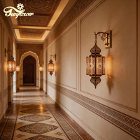 Applique murale LED de style islamique pour la décoration intérieure, mosquée, hall, couloir