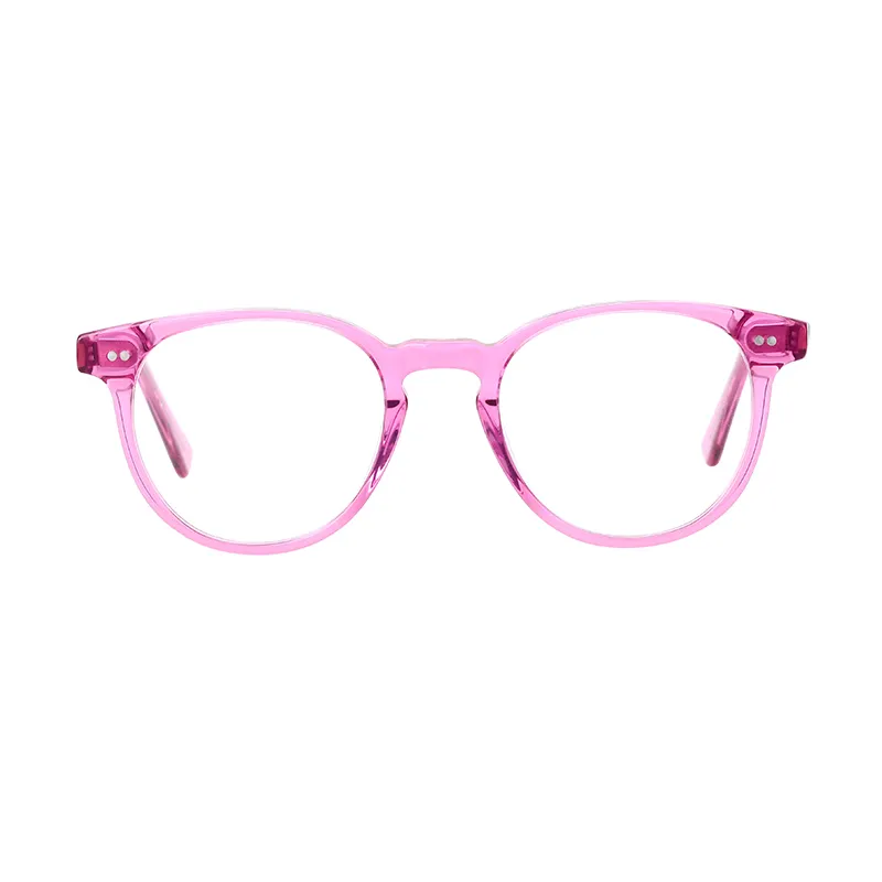 Nueva montura de gafas de lujo Retro, gafas ópticas, Material de acetato, montura de gafas, gafas para mujer